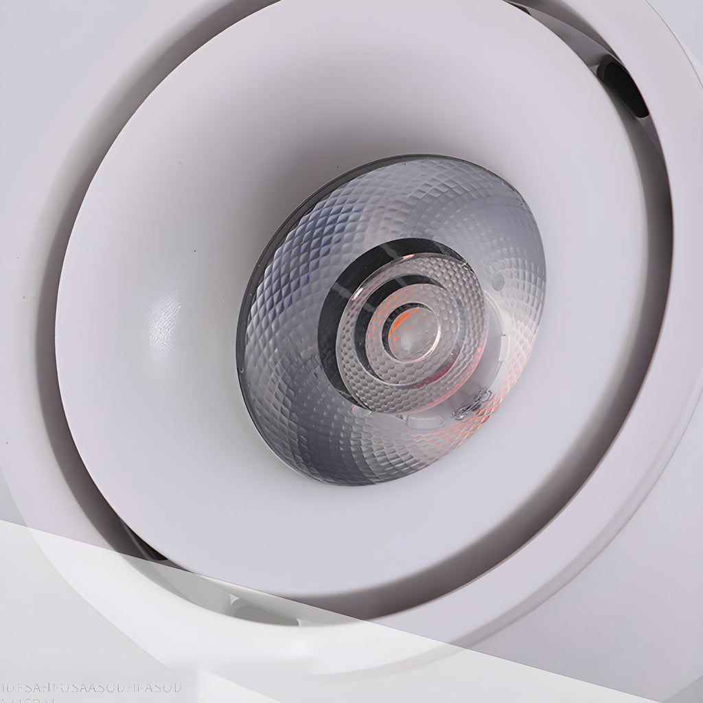 Rotatable Ceiling Spotlight — 24° Concentrated Beam, Cylindrical Design