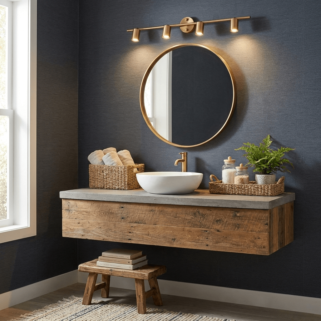 Rotatable Wall and Ceiling Spotlight – 350° Pivoting Head