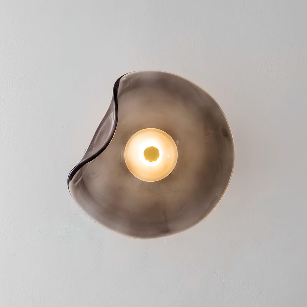 Lunara Amber Glass Ceiling Light - Neutralighting