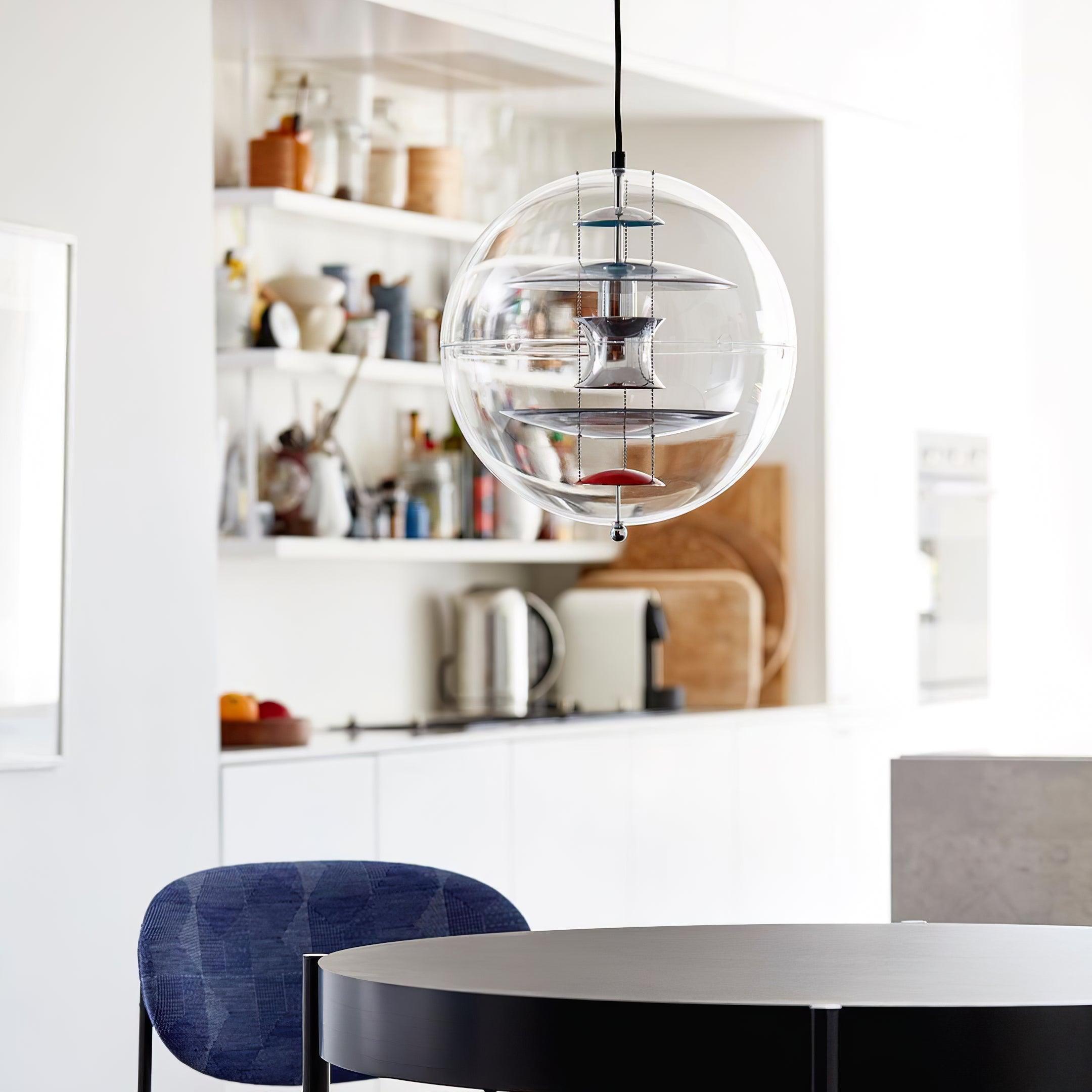 Contemporary Sphere Pendant Ceiling Light