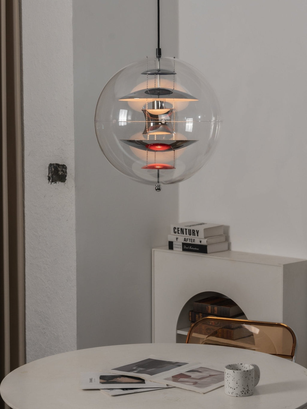 Contemporary Sphere Pendant Ceiling Light