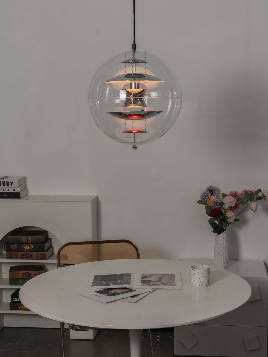 Contemporary Sphere Pendant Ceiling Light