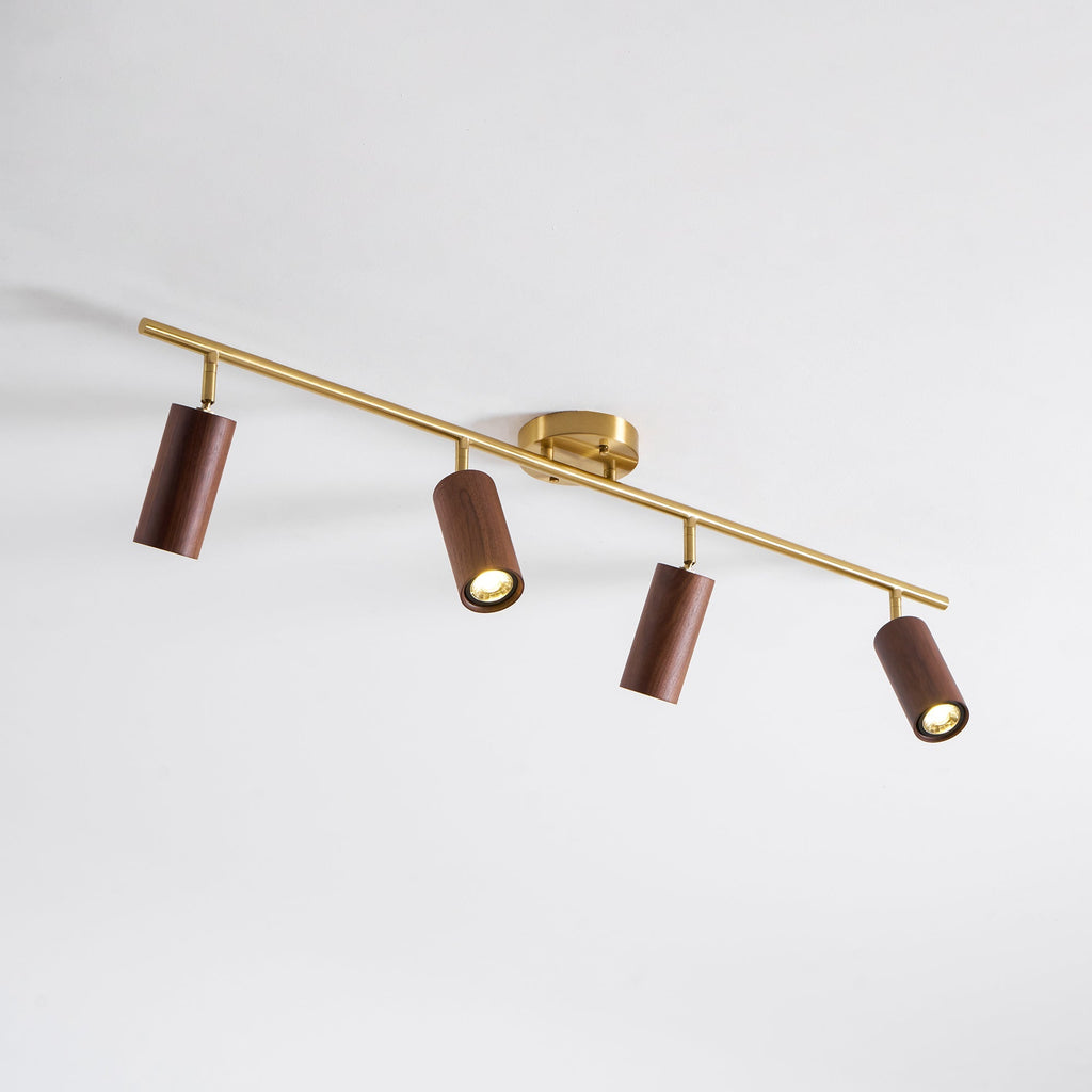 مصباح سقفي روان – تثبيت على قضيب الإنارة