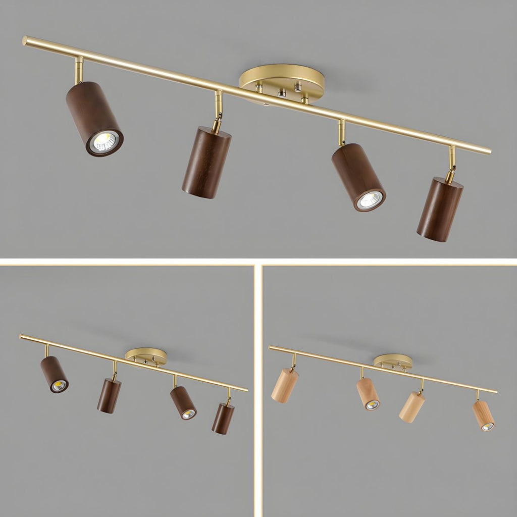 مصباح سقفي روان – تثبيت على قضيب الإنارة