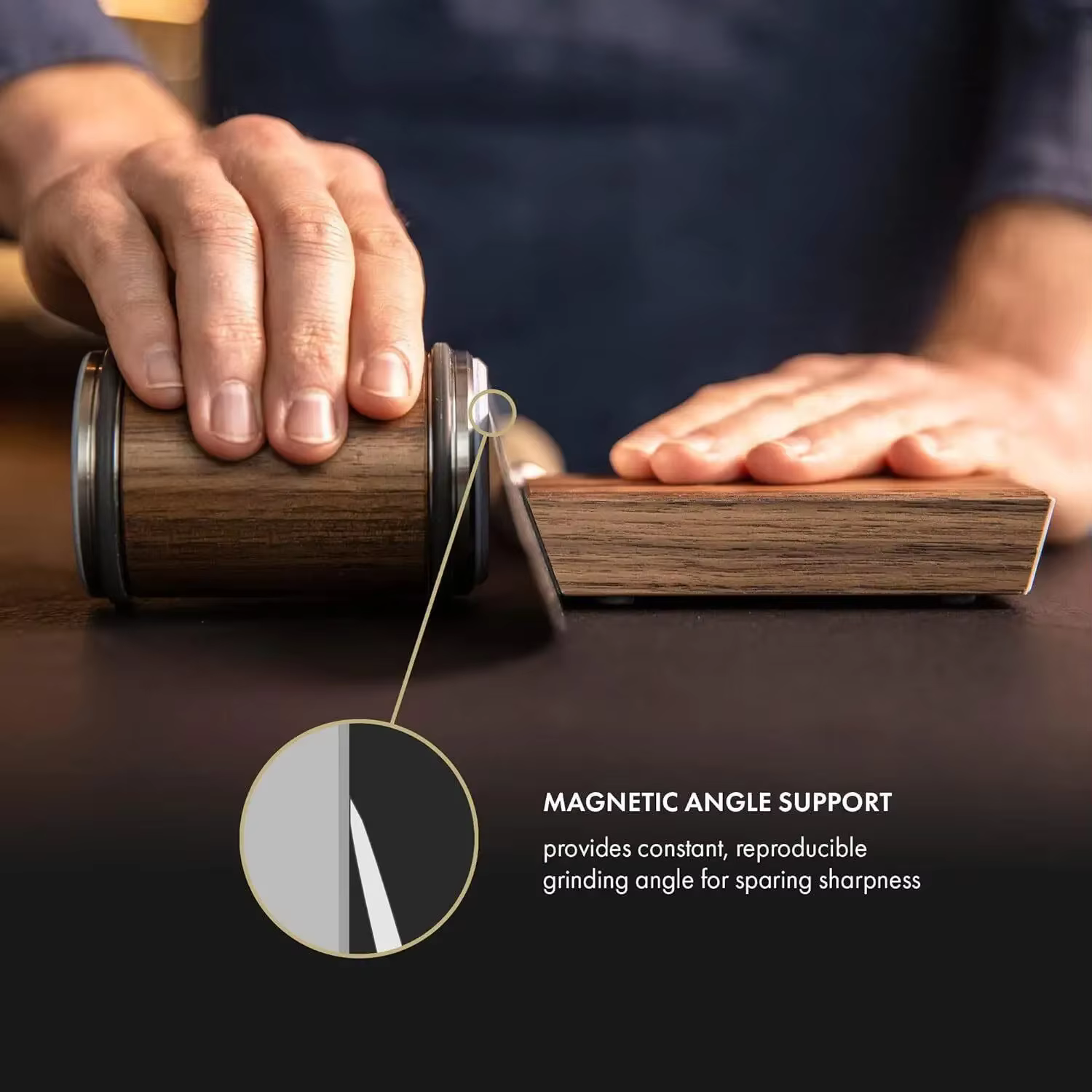 AstraSharp Diamond-Coated Knife Sharpener for Precision