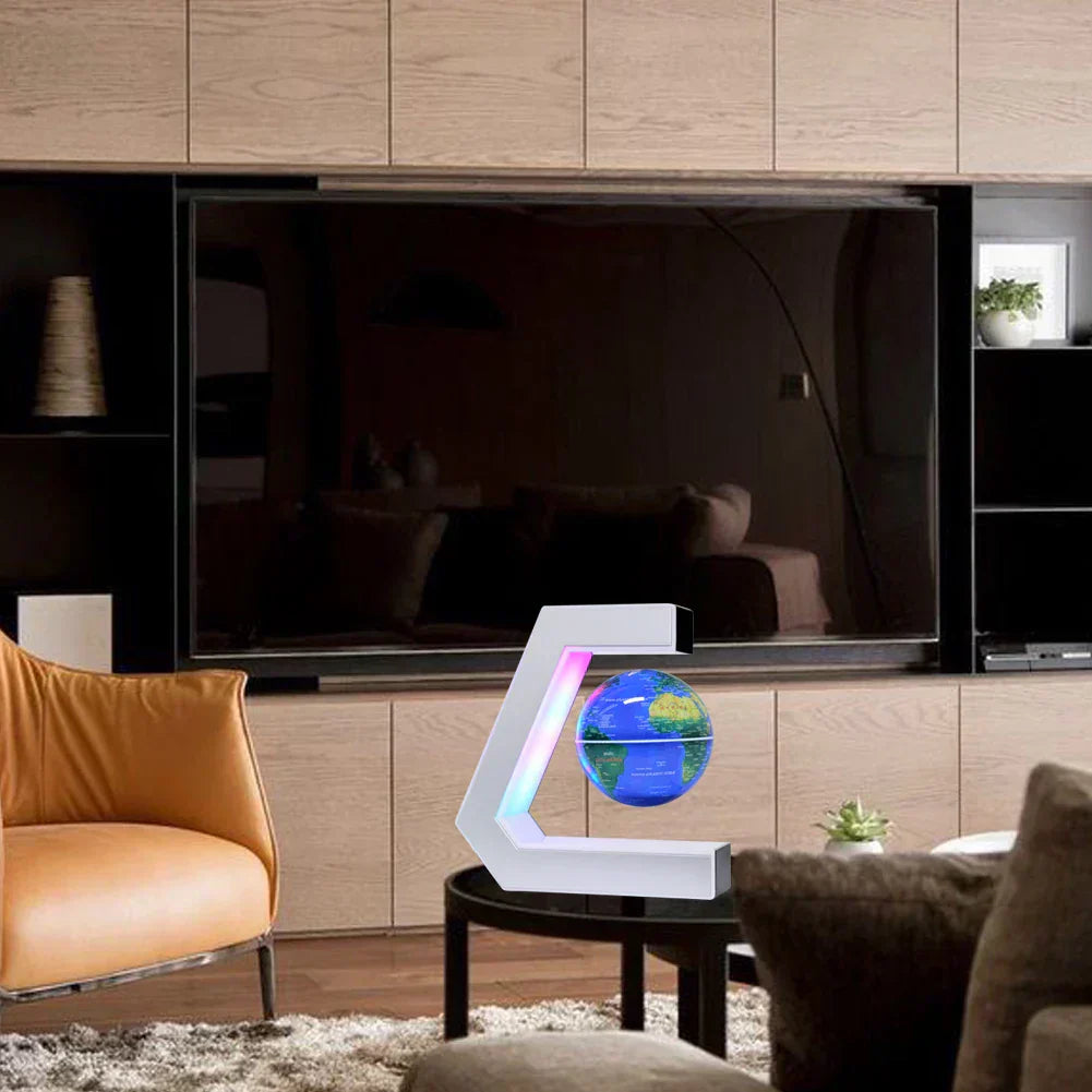 Lampada Globo Galleggiante Magnetica a LED – Luce Notturna 360°