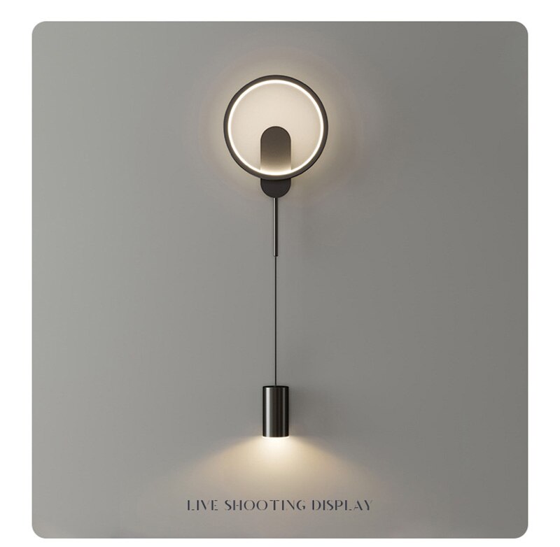 BAN ברנוון מודרני מנורת קיר זהב נורדי LED 24W