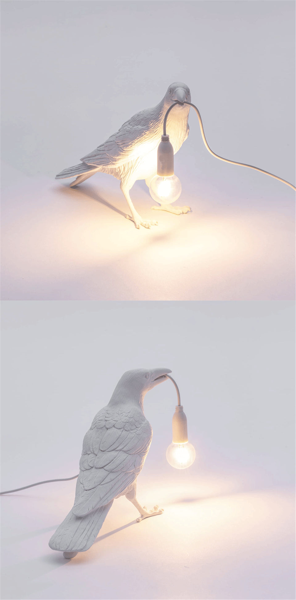 Lehká zářivá lampa Elegantní LED nástěnné světlo pro domácí výzdobu