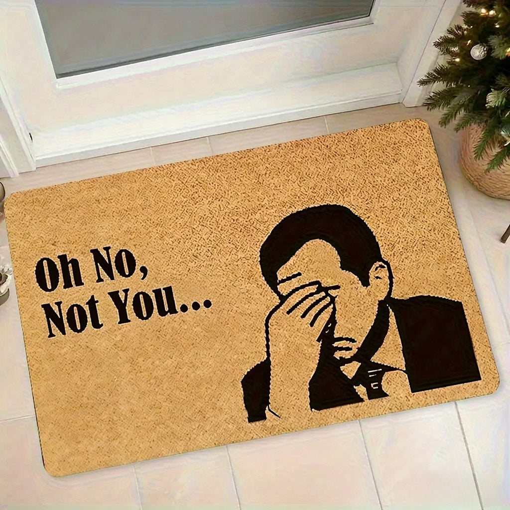 Humoros lábtörlő játékos előszobai bájhoz