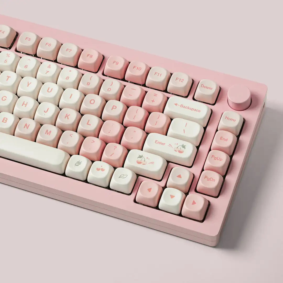 Pembe Kiraz Özel Tuş Kapakları