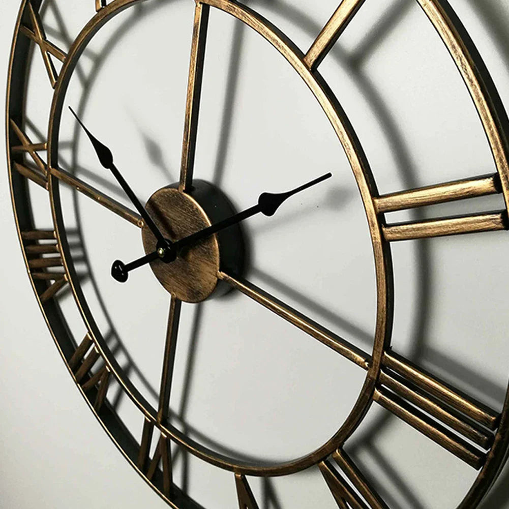 Reloj moderno de números romanos 3D