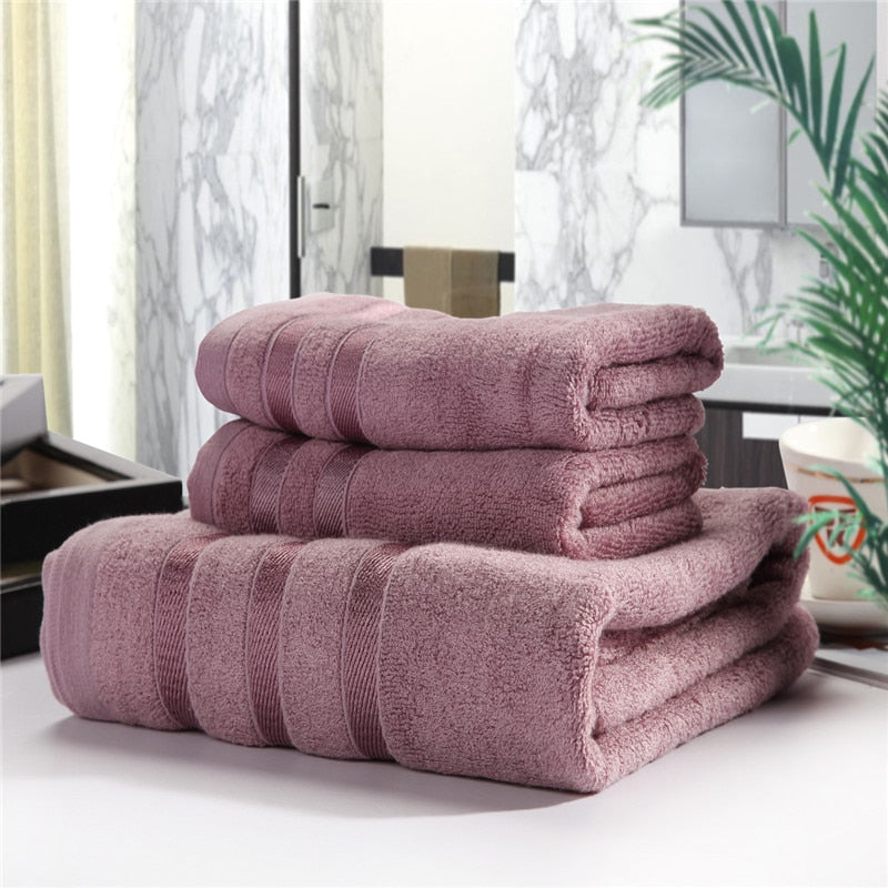 Set Tuala Mandi Buluh Premium | bilik mandi