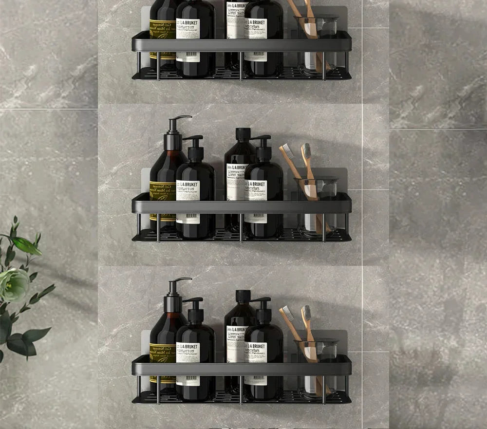 Winnie Nástěnná Sprchová Polička – Organizér do Koupelny bez Vrtání