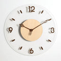 WalnutCraft – Reloj de Pared de Nogal