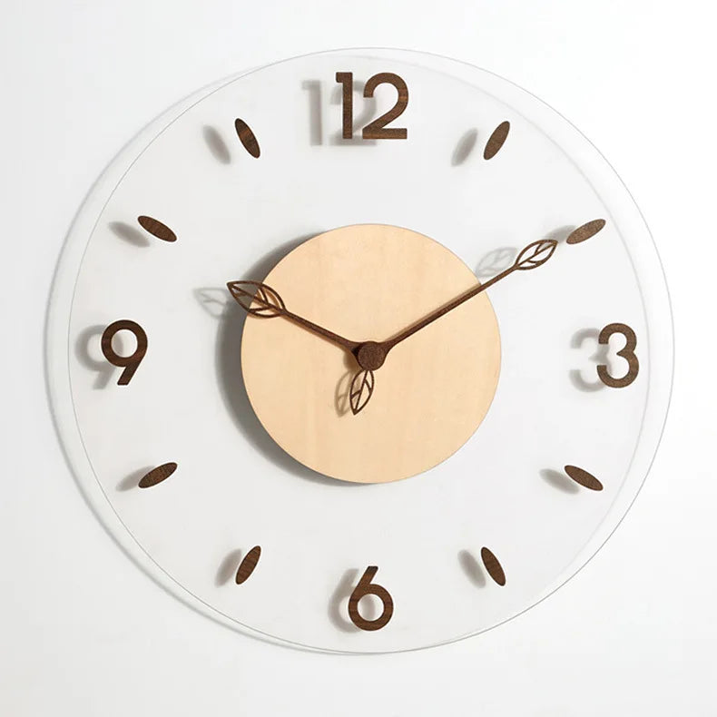 WalnutCraft – Reloj de Pared de Nogal