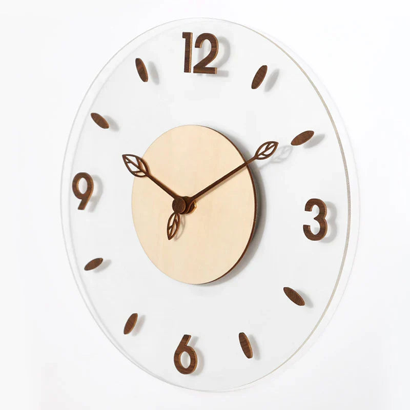 WalnutCraft – Reloj de Pared de Nogal