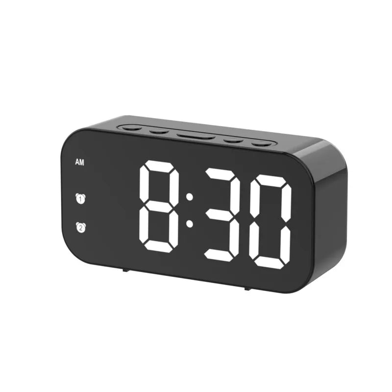 TimeGlow – Sıcaklık Gösterişli ve Çift Alarm Fonksiyonlu LED Saat