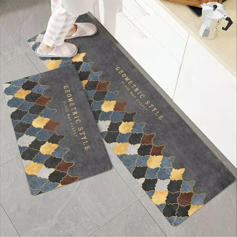 Tikar Dapur Nordic Home Sara – Karpet Moden Anti-Selip & Kalis Air