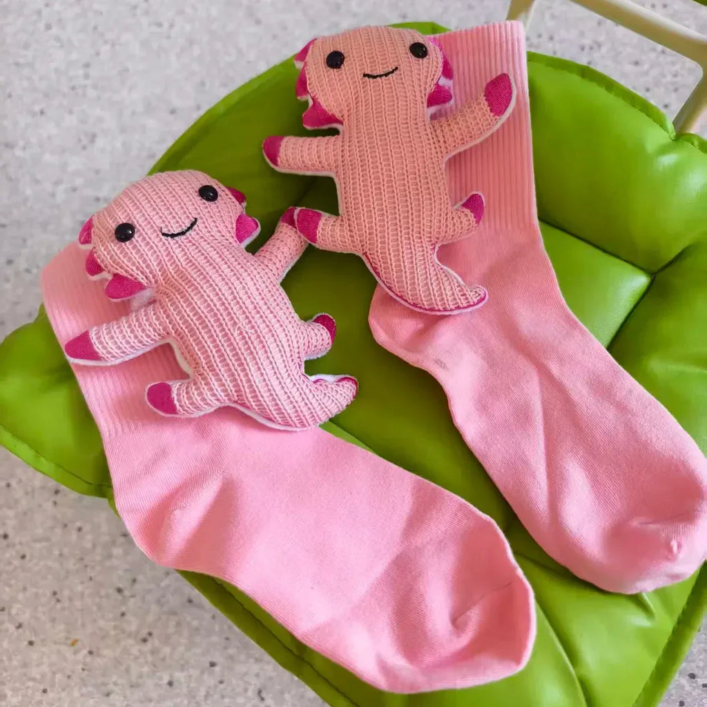 CozyNest House Socks For Home Relaxation With 3D Animal Accent And Non Slip