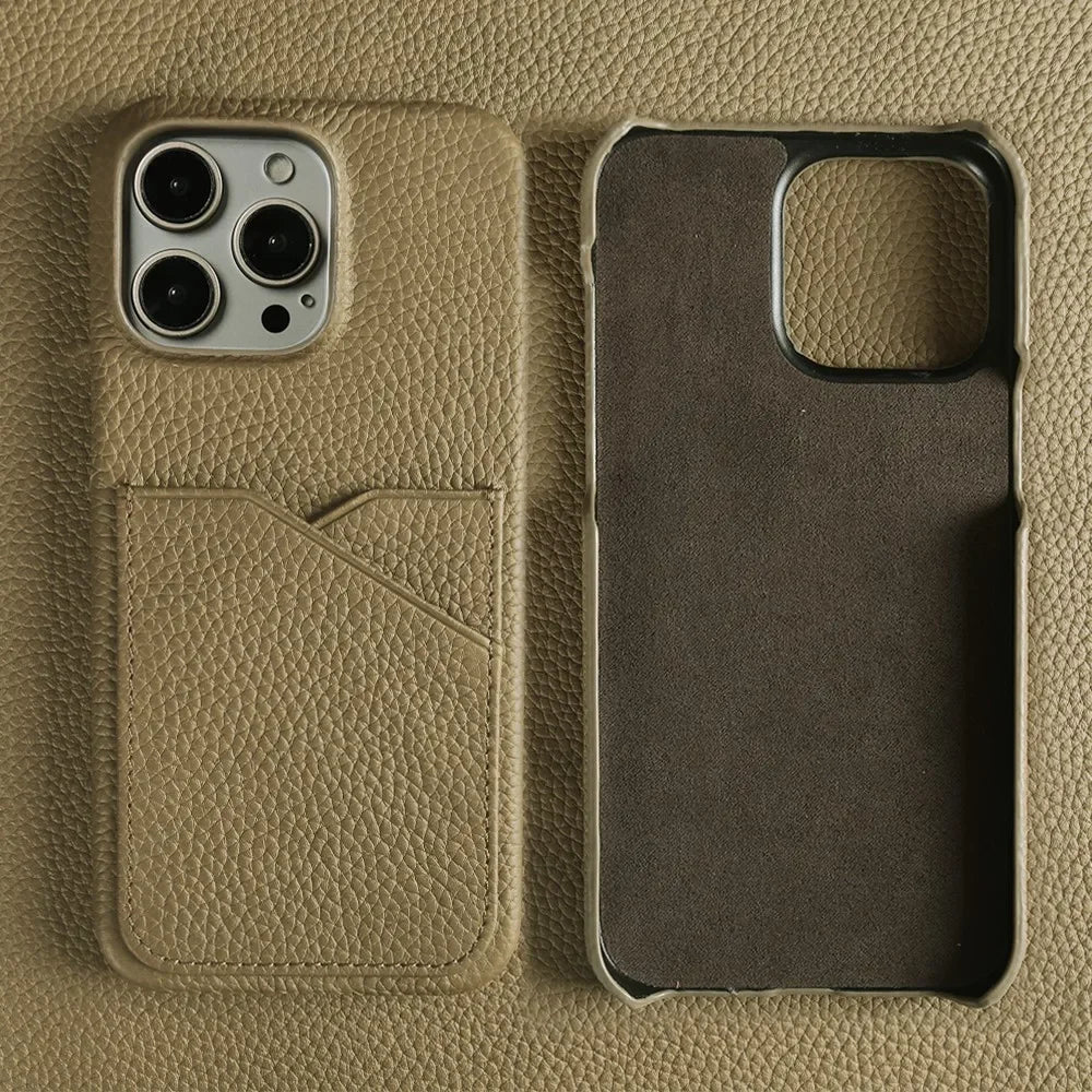 Etui na telefon SlimLine ze skóry naturalnej