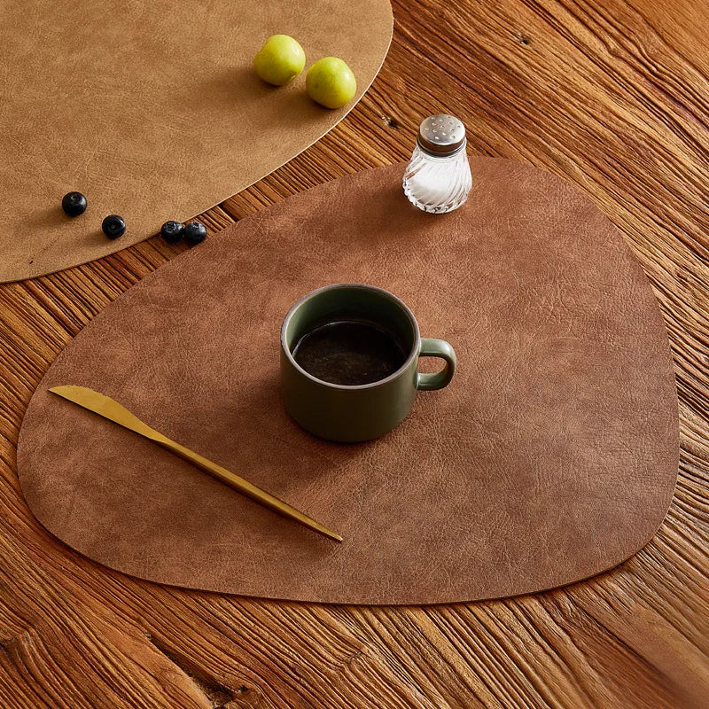 GourmetGlow Skórzana Podkładka na Stół