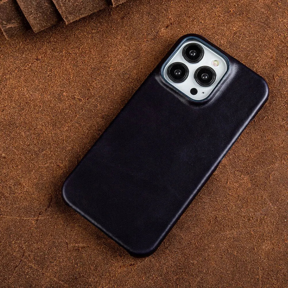 Regal Hide Luxe marhabőr iPhone tok kézzel készítve