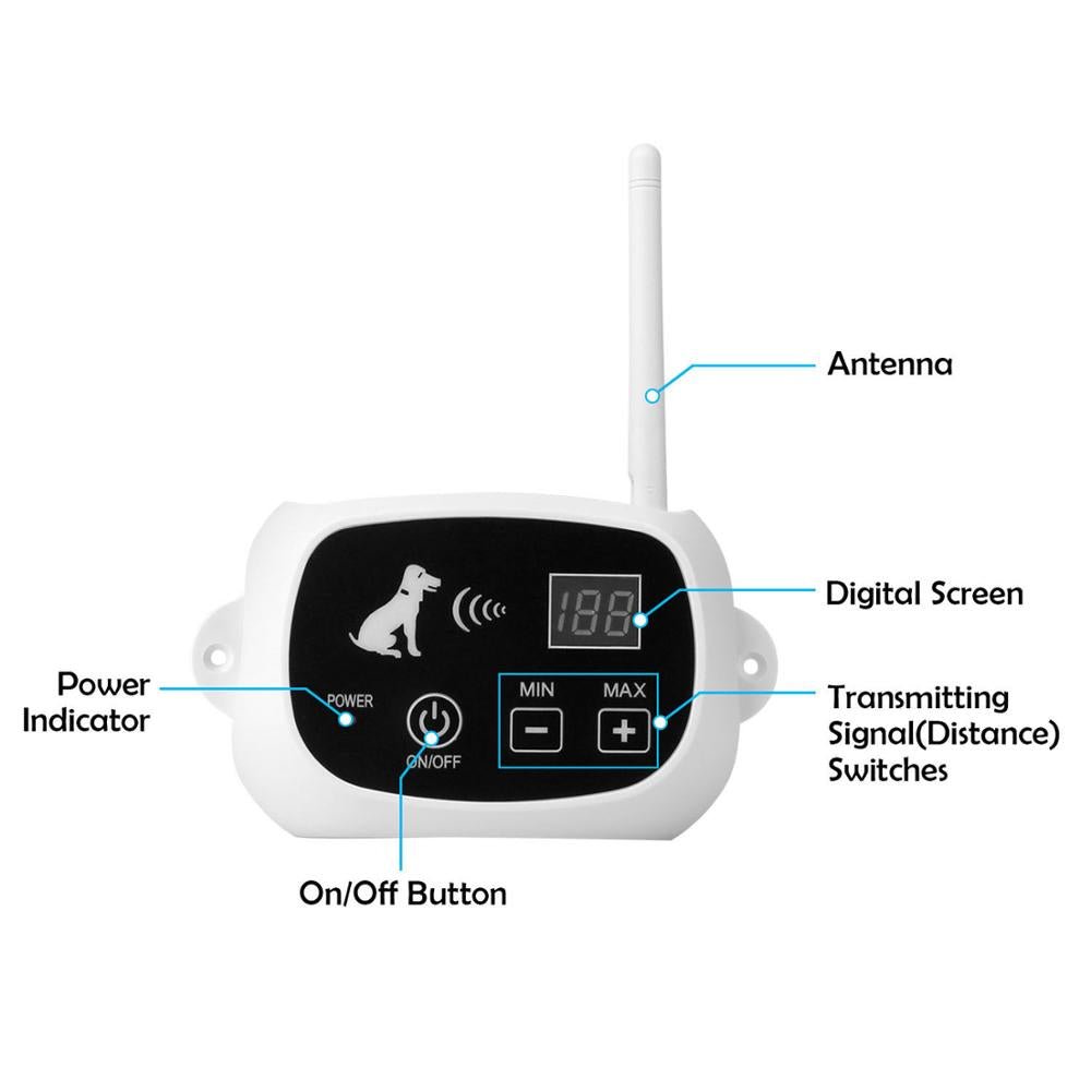 Recinto wireless NovaPaw per cani con modalità di addestramento sicura e delicata per cani energici