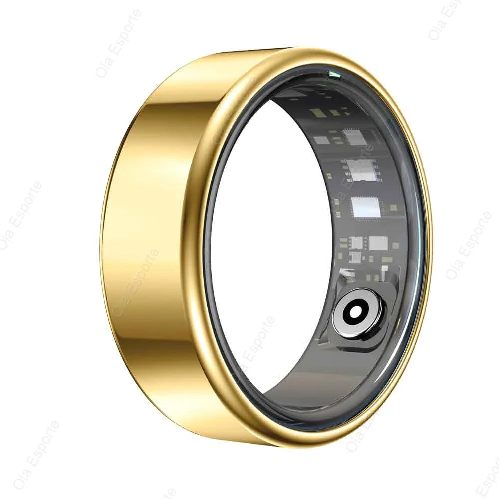 Cincin Pintar - Penjejakan Kadar Denyut Jantung & SpO2 - Pemantau Tidur - Resin - Saiz 9-14 - 3 Warna