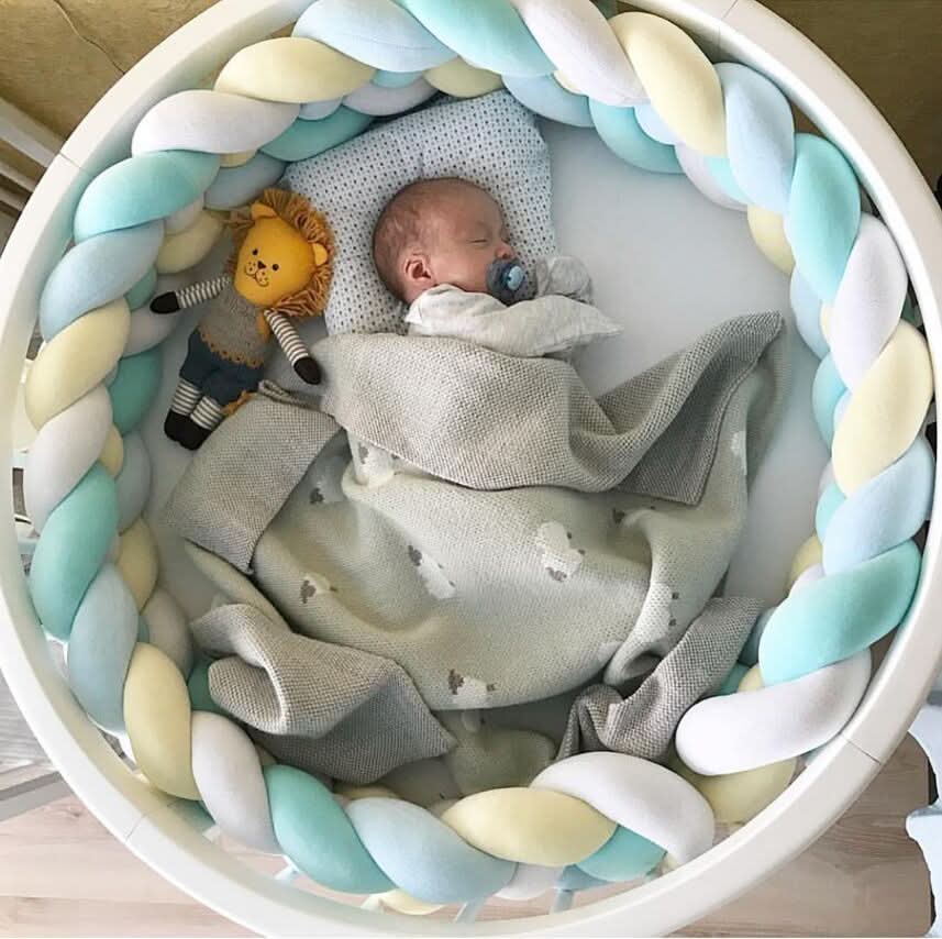 WeaveNest Gewebtes Baby-Kissen für sicheren und erholsamen Schlaf