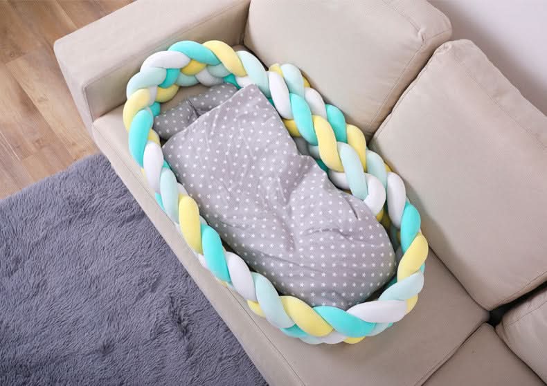 WeaveNest Gewebtes Baby-Kissen für sicheren und erholsamen Schlaf
