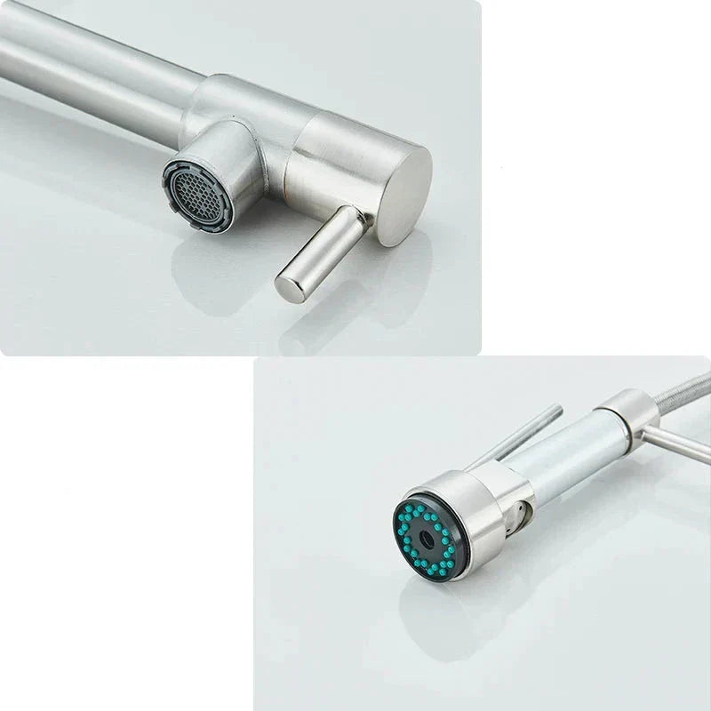 NickelFlex – Paip pencampur dapur dengan fungsi putaran 360°