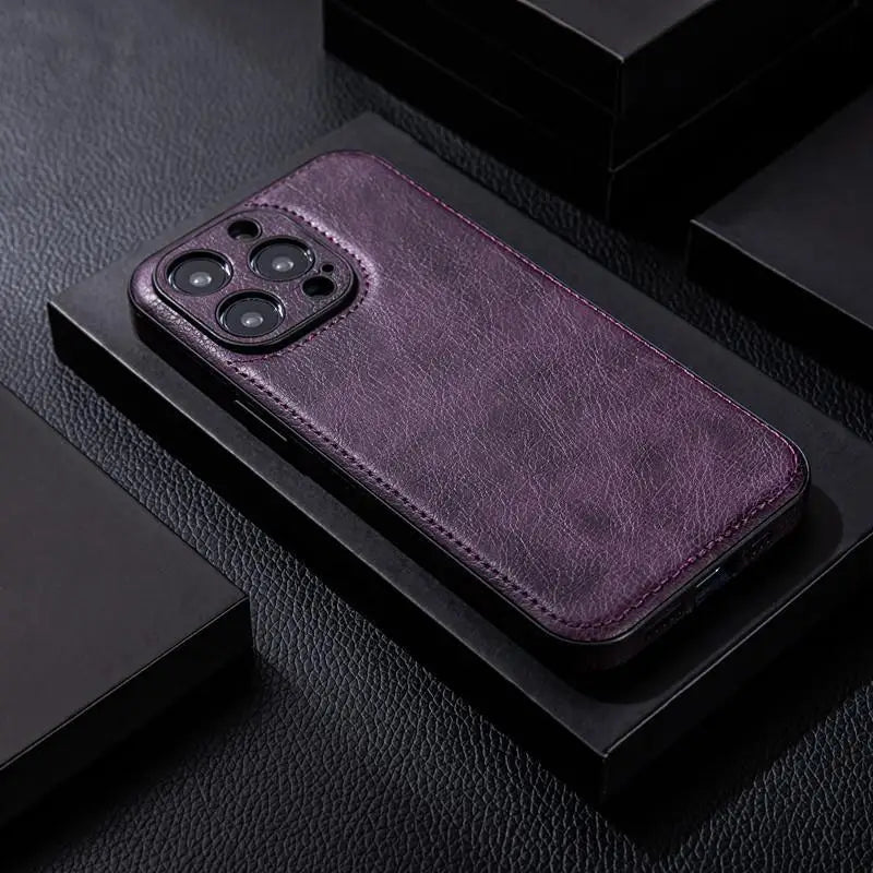 Kensington Leather iPhone Case