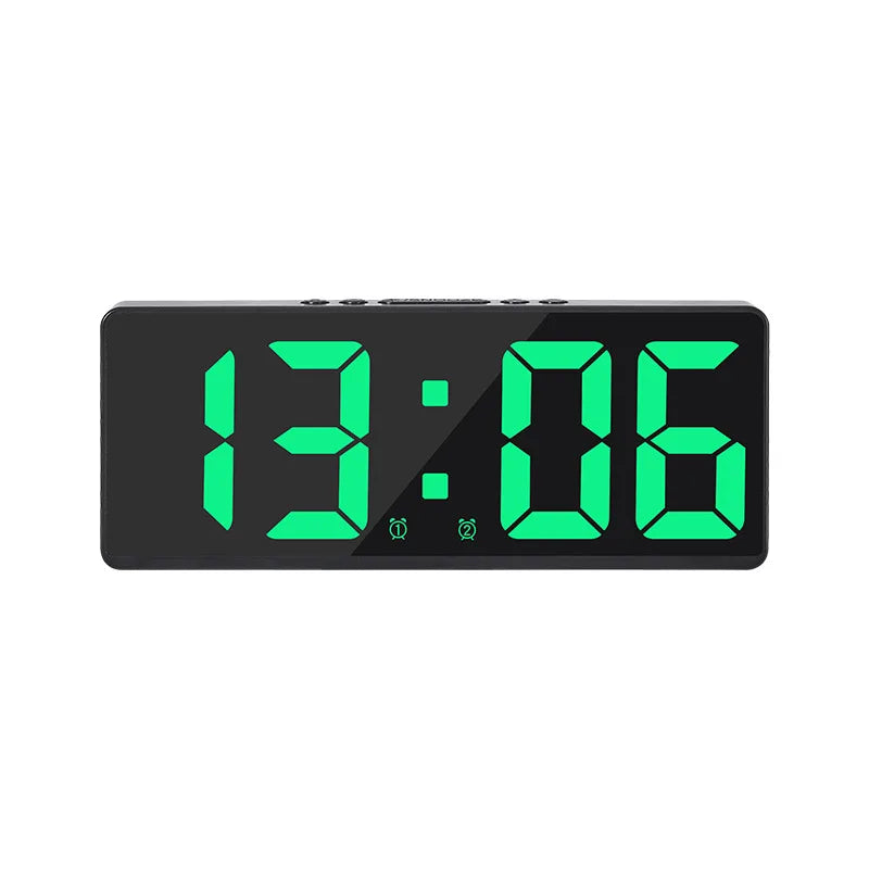 VoiceSnooze – Reloj despertador LED con control por voz y modo noche silenciosa