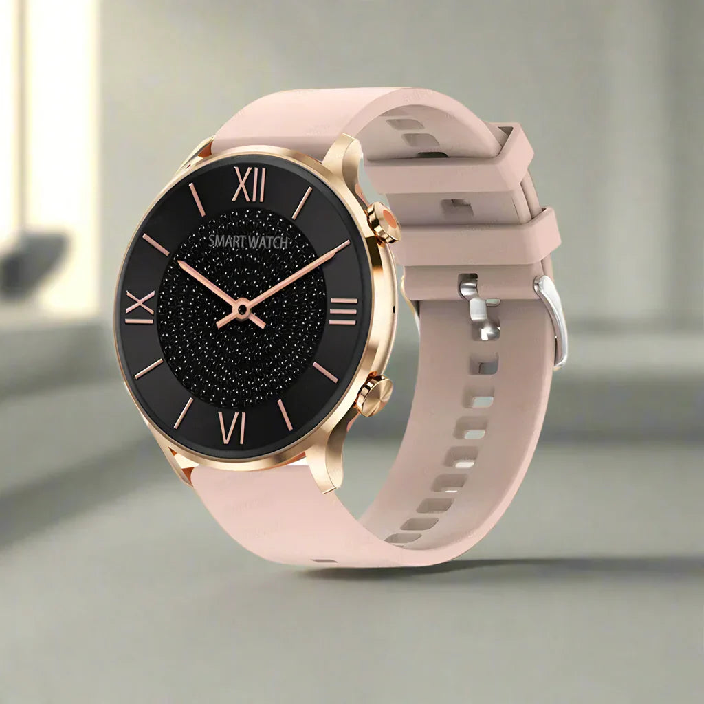 Lynx AMOLED Smartklocka – HD-skärm, Bluetooth-samtal, Fitness Tracker, IP68 Vattentät