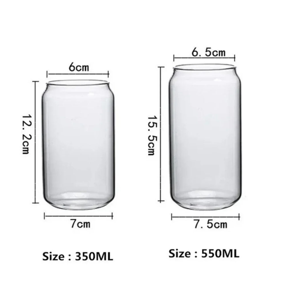 Verre transparent et créatif pour boissons, idéal pour thé, jus, lait, café et vin - Parfait pour vos besoins quotidiens en boissons
