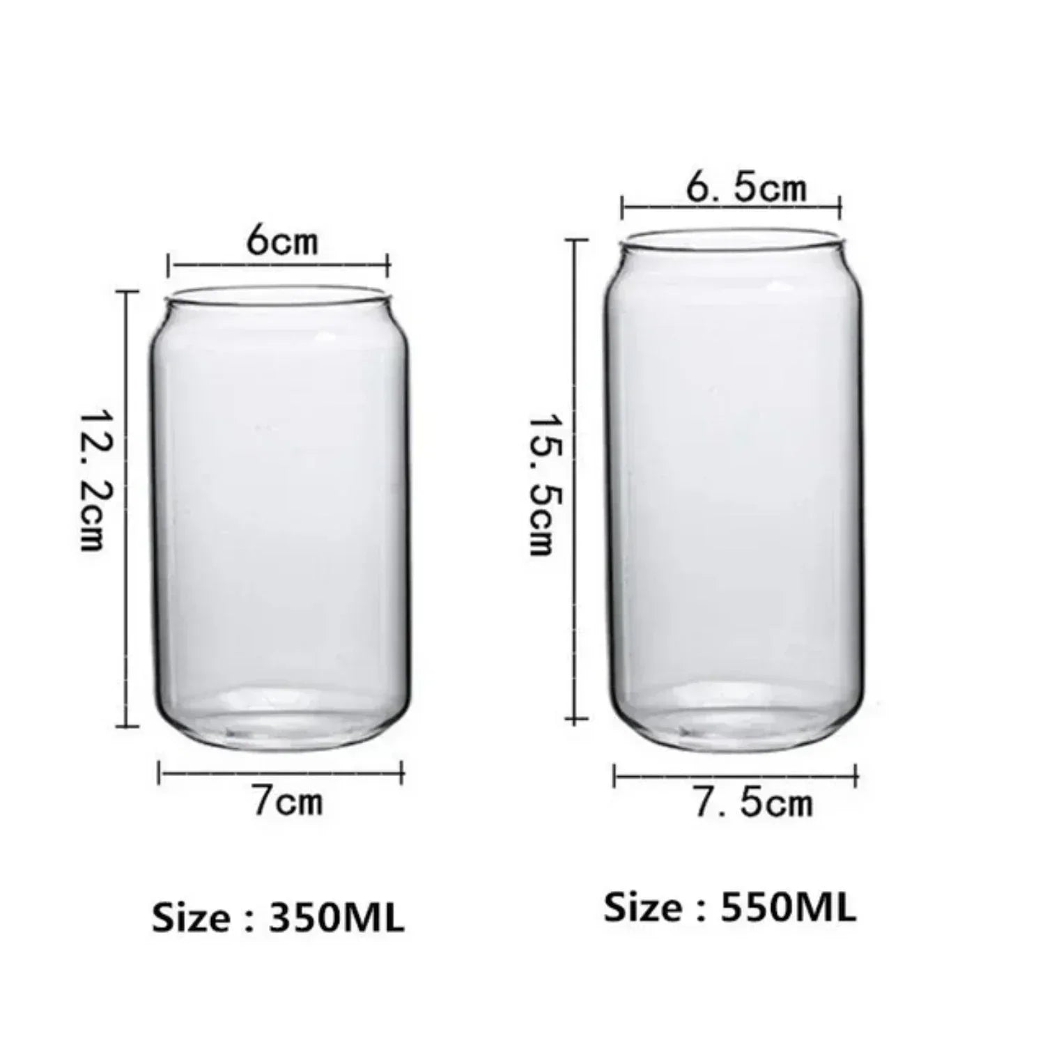 Verre transparent et créatif pour boissons, idéal pour thé, jus, lait, café et vin - Parfait pour vos besoins quotidiens en boissons