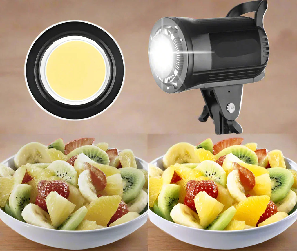 Aiden 135W 便携式LED摄影灯 – 可调光双色温，配Bowens卡口