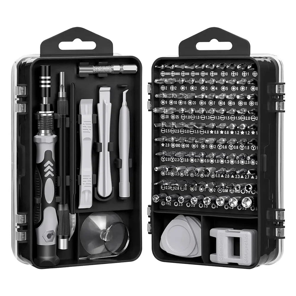 115 in 1 Precision Screwdriver Set – Essential for Home Repair and Electronics 🛠️🔧