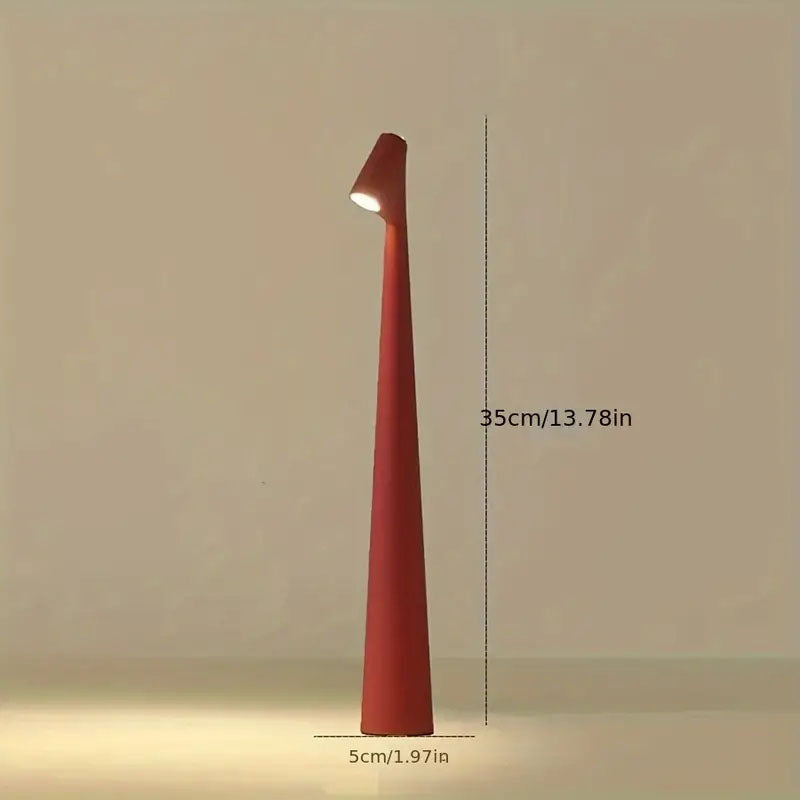 Minimalistisk nordisk design bordlampe | Trådløs | LED | Læselampe | Spisebordslampe