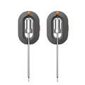Termometro per carne wireless AeroTemp Pro per barbecue con Bluetooth in tempo reale e quattro sonde