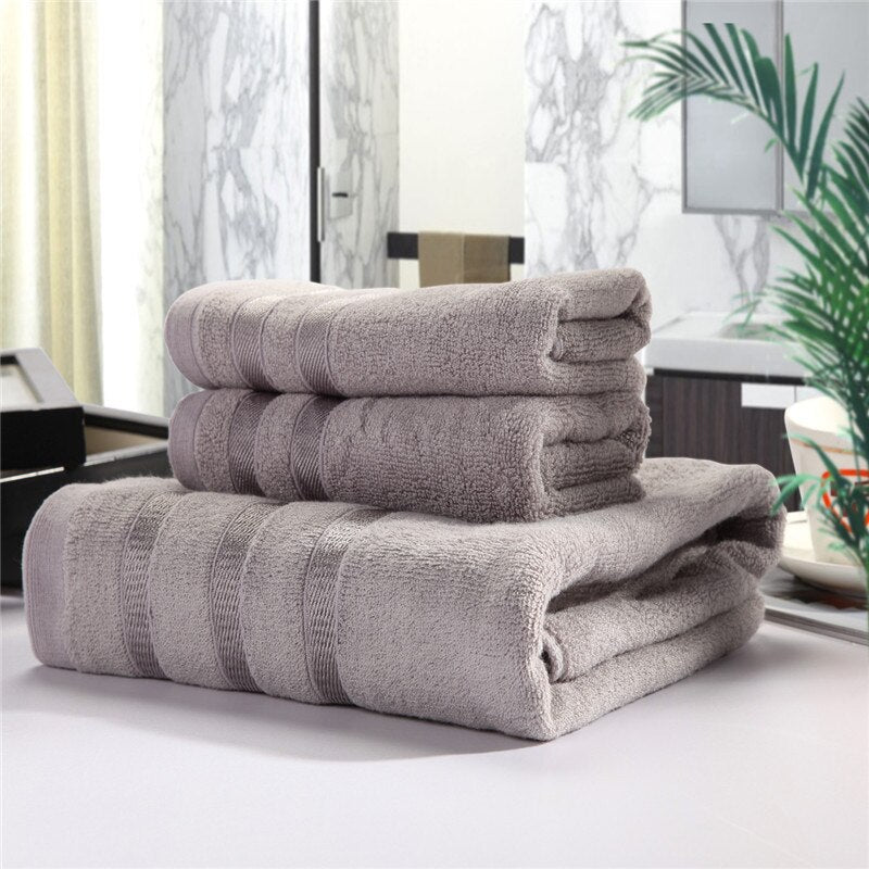 Set Tuala Mandi Buluh Premium | bilik mandi