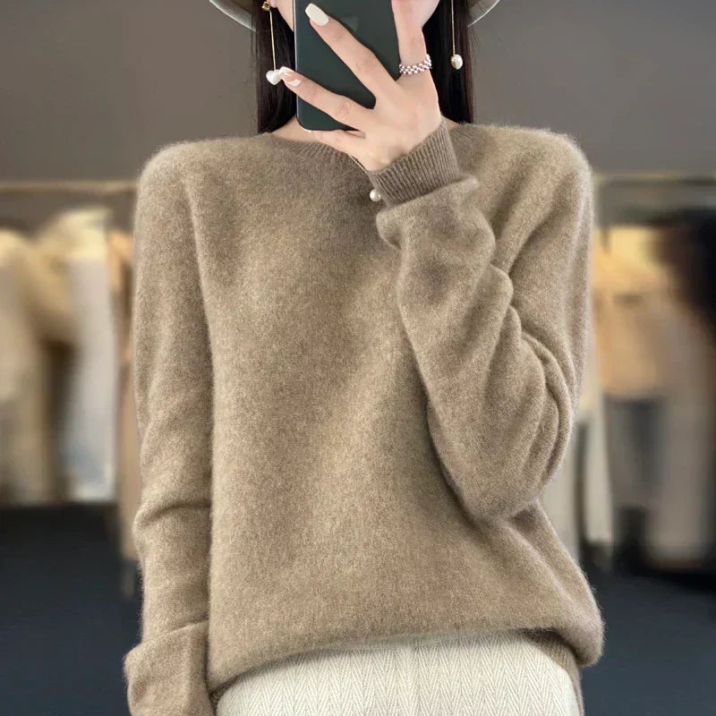 Elara Einhundert Prozent Australischer Merinowollpullover