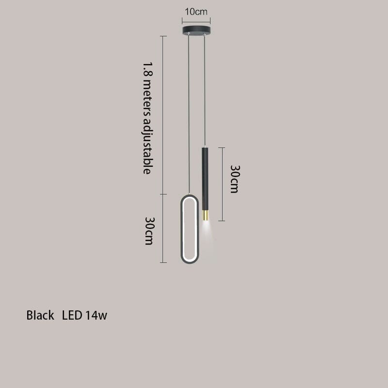 Suspension minimaliste Lustre
