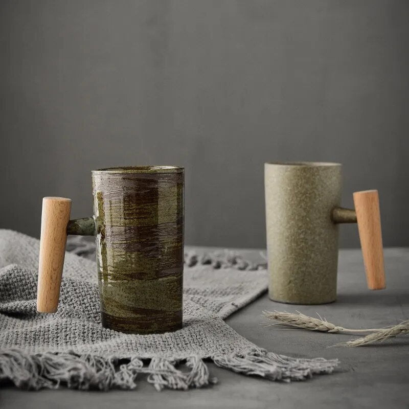 Căni de cafea Nordhaven Earthy Latte în stil nordic