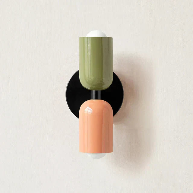 Minimalist Nordic Double Head Wall Sconce