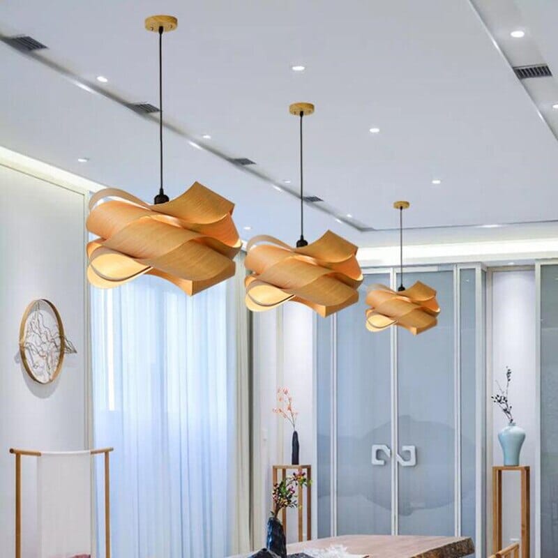 Holzoptik Pendelleuchten