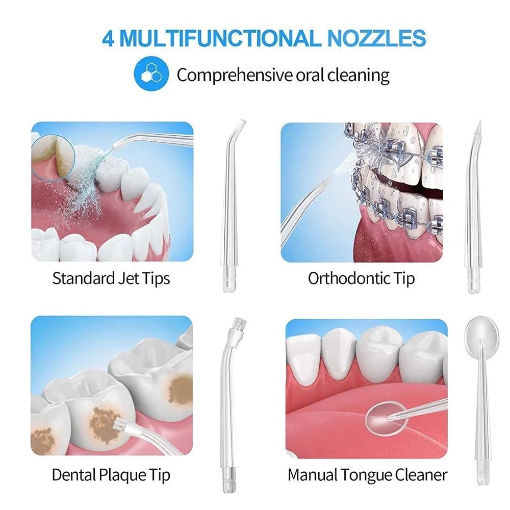 Dental Vezeték nélküli 4 az 1-ben Vízselyem