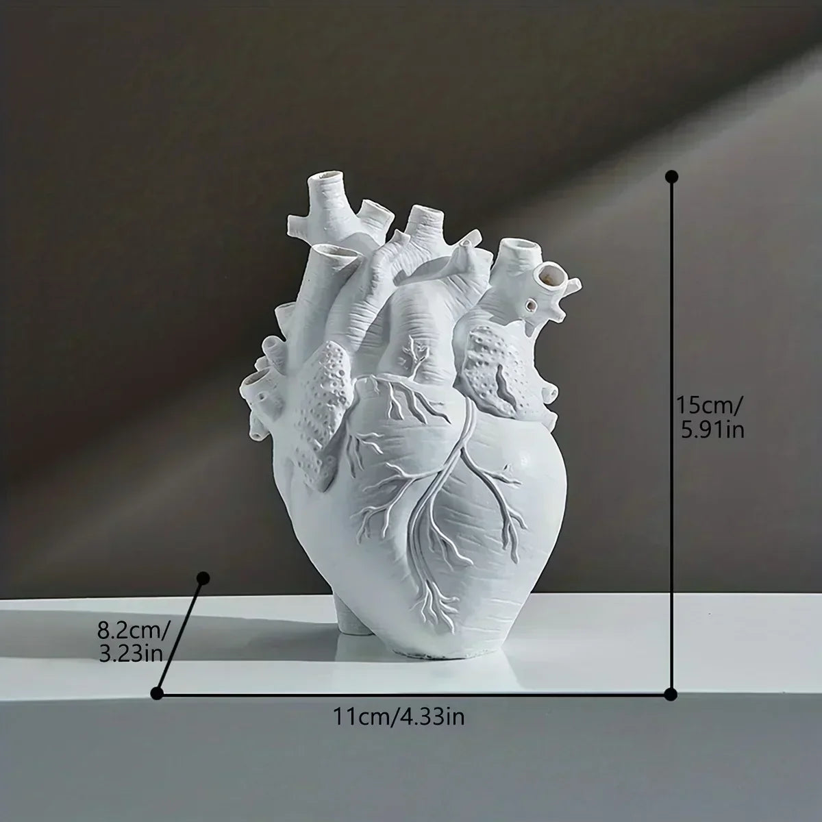 Elvase - Wazon ceramiczny w kształcie serca