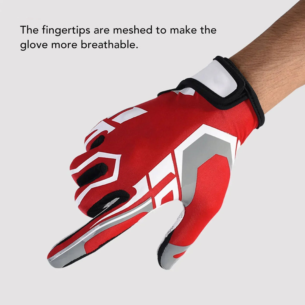 Rękawiczki GripGuard do baseballu i futbolu amerykańskiego dla dzieci, młodzieży i dorosłych, antypoślizgowe, z wyściółką zapewniającą mocny chwyt