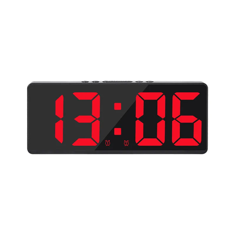 VoiceSnooze – Reloj despertador LED con control por voz y modo noche silenciosa